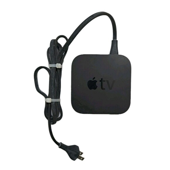 A1625 Apple TV 4th Gen 32GB HD Media Streamer Black No Remote - Picture 1 of 4